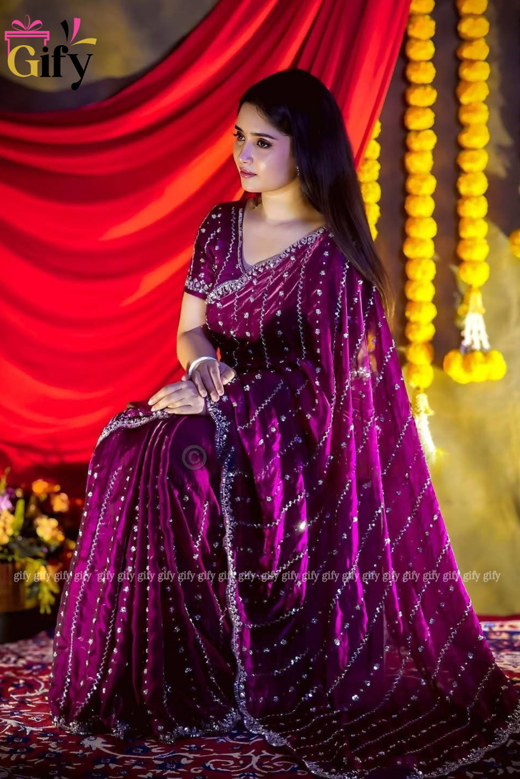 Launch Grand party wear saree